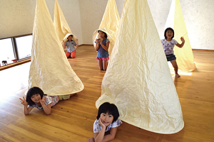 教室についてーテント